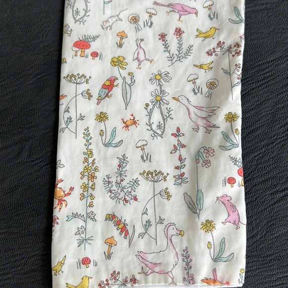 Oliver London Girls Pants Overall Suspenders (like Zara) - cream w print - 1-2yr - Picture 3 of 6